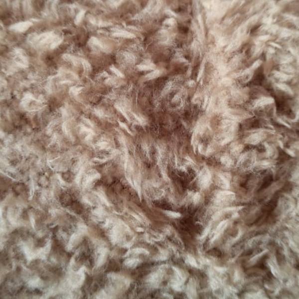 Telas corderito cafe claro telas independencia