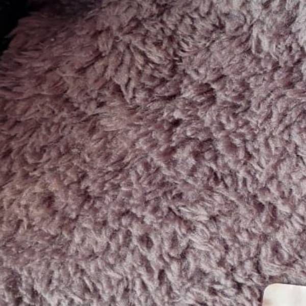 Telas corderito gris oscuro telas independencia