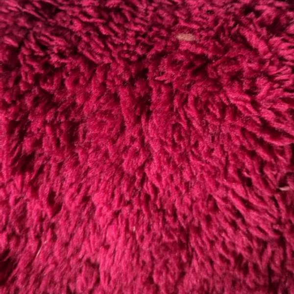 Telas corderito burdeo telas independencia