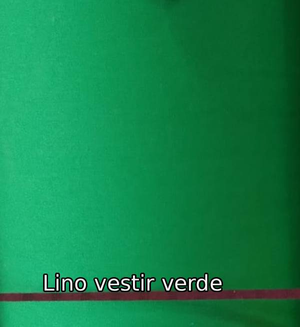 lino de vestir