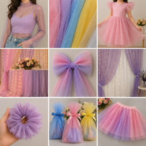 Tul, Tul Chispita, Tul con Brillo, Tul Brillante, Vestidos de Fiesta, Disfraces, Decoración, Manualidades, Eventos, Tutú, Telas Decorativas, Telas Independencia