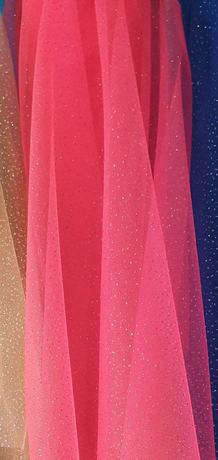 tul chispita fucsia